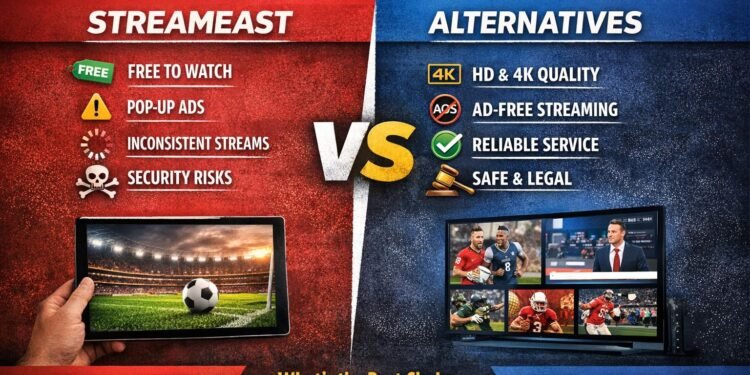 Streameast vs Alternatives